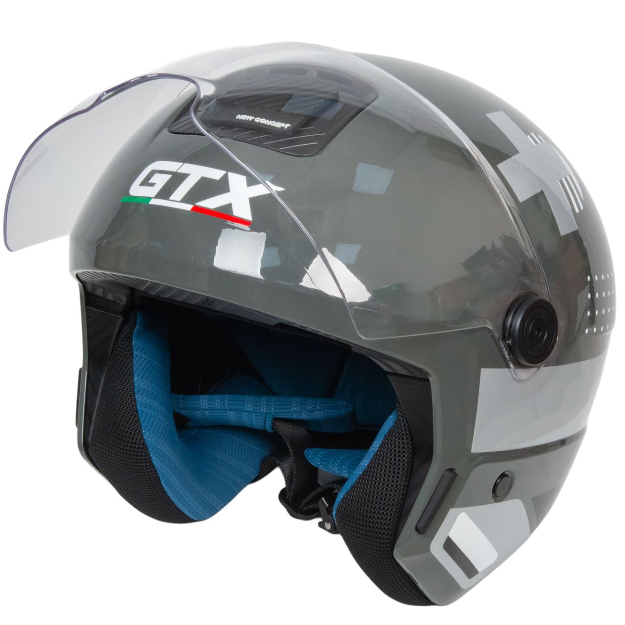 Шлем мото открытый GTX NE02 №2 (L)